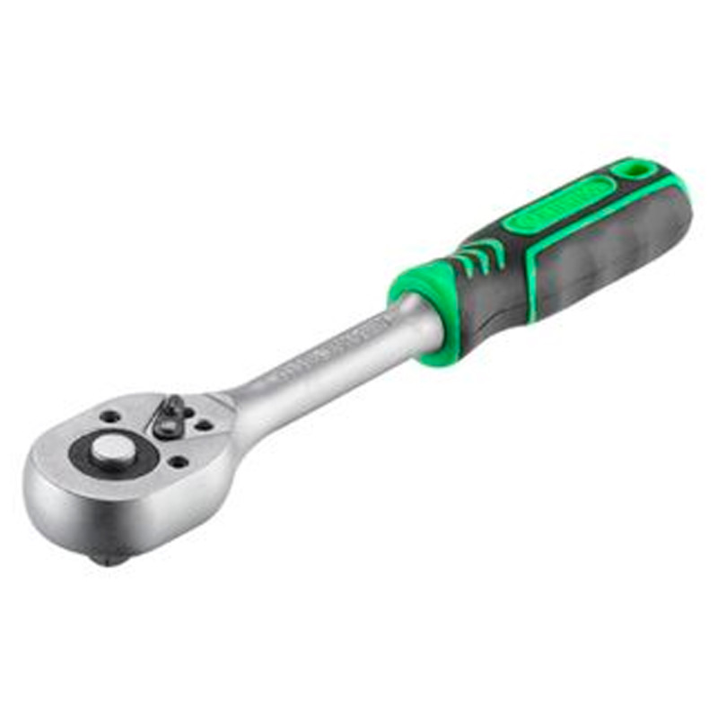 Ключ трещоточный (рукоятка с храповым механизмом) Intertool 3/8" x 72T (HT-2125)