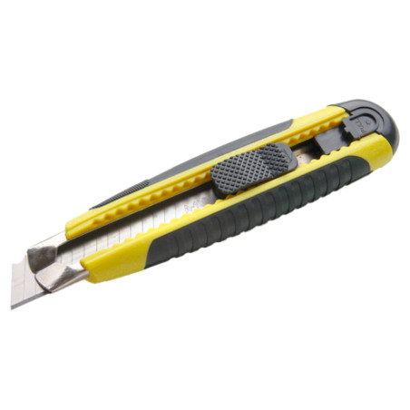 Нож Сила 18 мм прорезиненный MultiFlex (400226)
