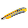 Нож Mastertool 18 мм прорезиненный + 2 лезвия (17-0111)