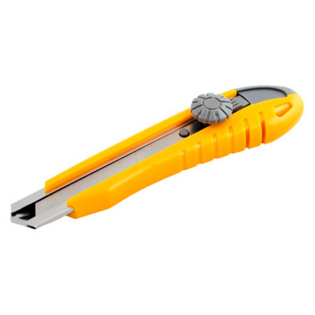 Нож Mastertool 18 мм винтовой + 2 лезвия (17-0102)
