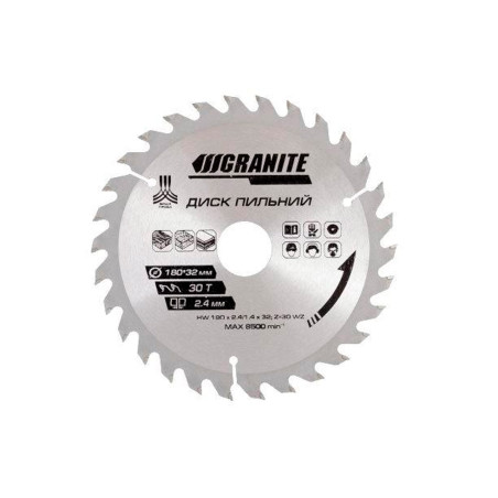 Диск пильный Granite 125 x 40T x 22.2 мм (5-12-540)
