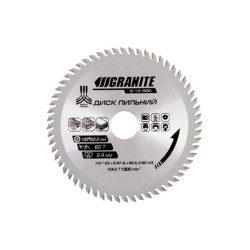 Диск пильный Granite 125 x 60T x 22.2 мм (5-12-560)
