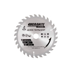 Диск пильный Granite 180 x 30T x 22.2 мм (22.2-20) (5-18-030)