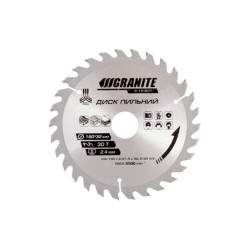 Диск пильный Granite 180 x 30T x 32 мм (32-30) (5-18-031)