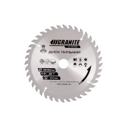 Диск пильный Granite 180 x 40T x 22.2 мм (22.2-20) (5-18-040)