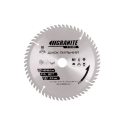 Диск пильный Granite 180 x 60T x 22.2 мм (22.2-20) (5-18-060)