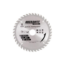 Диск пильный Granite 190 x 40T x 30 мм (5-19-041)
