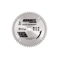 Диск пильный Granite 190 x 60T x 16 мм (5-19-060)