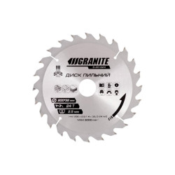 Диск пильный Granite 200 x 24T x 32 мм (32-30+32-25.4) (5-20-024)