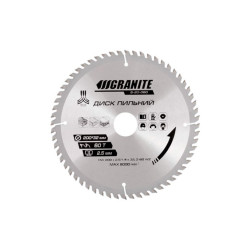 Диск пильный Granite 200 x 60T x 32 мм (32-30+32-25.4) (5-20-060)