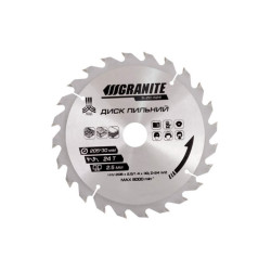 Диск пильный Granite 205 x 24T x 30 мм (30-25.4) (5-20-524)