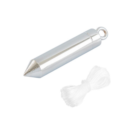 Отвес Mastertool 100 г металлический (цилиндр) (30-0604)