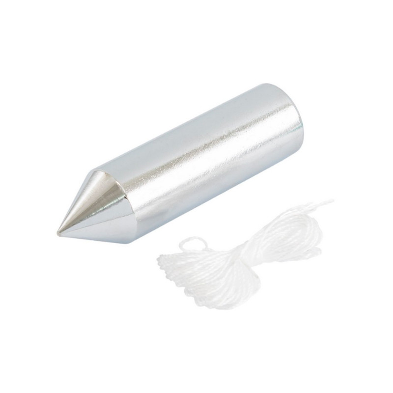Отвес Mastertool 300 г металлический (цилиндр) (30-0605)