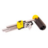 Набор шестигранных ключей Mastertool 9 шт. с держателем удлиненные (75-0958)