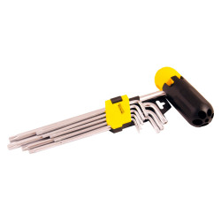 Набор Torx ключей Mastertool 9 шт. с держателем удлиненные (75-0962)