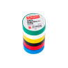 Лента изоляционная Apro 10 м x 17 x 0.14 мм ассорти (ET-10SET6) (6 шт.)