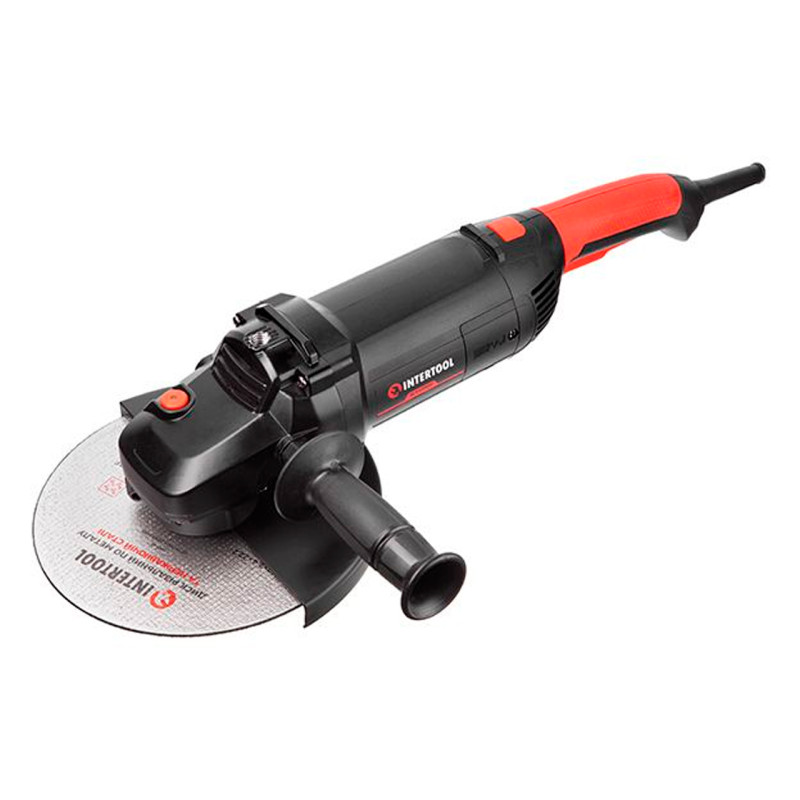 Угловая шлифмашина Intertool 2400 Вт x 230 мм (WT-0228)