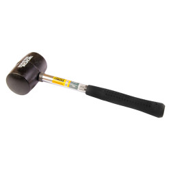 Киянка Mastertool 340 г x 55 мм черная ручка металл (02-1301)