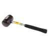 Киянка Mastertool 340 г x 55 мм черная ручка металл (02-1301)