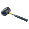 Киянка Mastertool 1250 г x 90 мм черная ручка металл (02-1305)