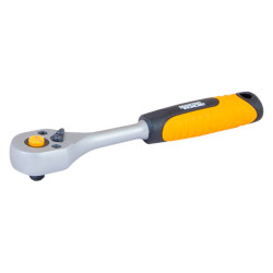 Ключ трещоточный (рукоятка с храповым механизмом) Mastertool 1/4" x 90T (78-0109)