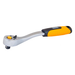 Ключ трещоточный (рукоятка с храповым механизмом) Mastertool 3/8" x 90T (78-0129)