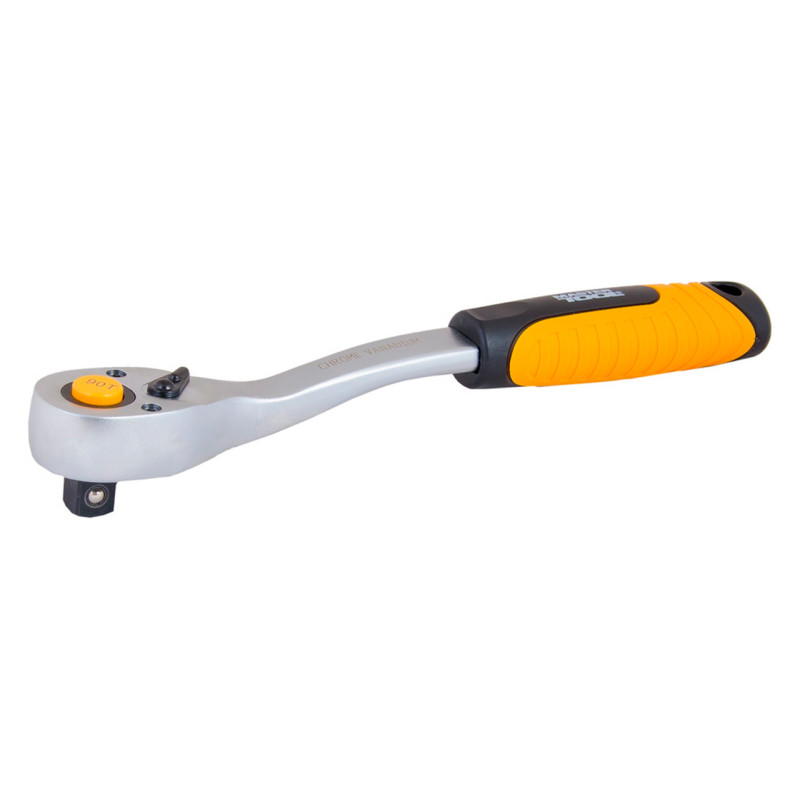 Ключ трещоточный (рукоятка с храповым механизмом) Mastertool 1/2" x 90T (78-0149)