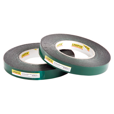 Скотч двухсторонний Unifix 19 мм x 10 м вспененный (PN-1910)