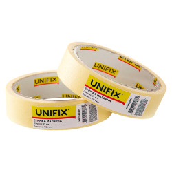 Лента малярная Unifix 25 мм x 20 м желтая (MR-7520261) (6 шт.)