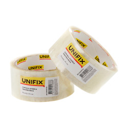 Скотч Unifix 45 мм x 50 м x 40 мкм прозрачный (SK-5400114) (6 шт.)