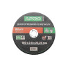 Диск отрезной по металлу Apro 180 х 2.0 х 22.2 мм (829010) (5 шт.)
