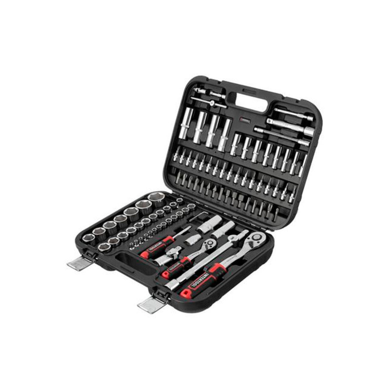 Набор инструмента Intertool 1/4" x 1/2" 94 ед. Storm (ET-8094)