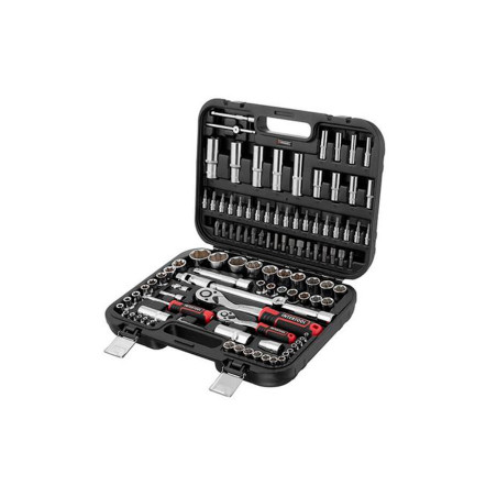Набор инструмента Intertool 1/4" x 1/2" 110 ед. Storm (ET-8110)