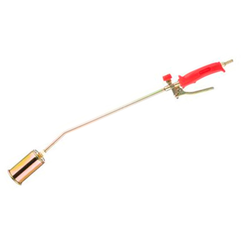 Горелка газовая Intertool 50 x 705 мм с клапаном (GB-0045)