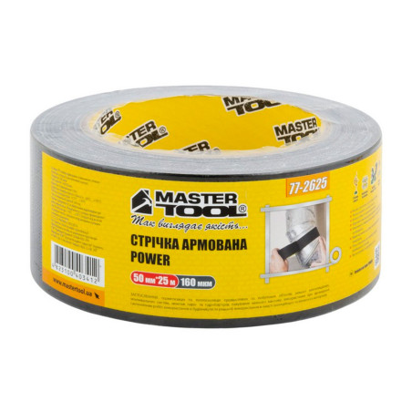 Скотч армированный Mastertool 50 мм x 25 м Pro (77-2625)