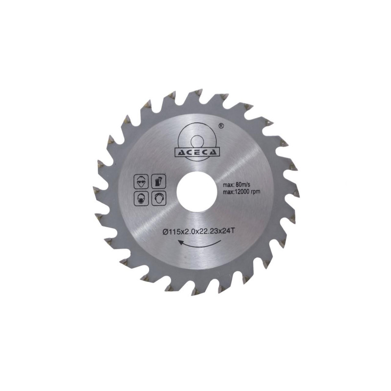 Диск пильный Рамболд 115 x 22.2 мм x 24T (SB-11524)