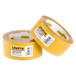Скотч двухсторонний Unifix 50 мм x 25 м полипропилен (PP-5025)
