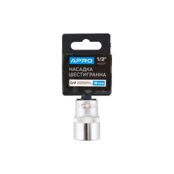 Головка шестигранная Apro 18 мм x 1/2" (252718)