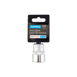 Головка шестигранная Apro 21 мм x 1/2" (252721)
