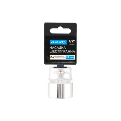 Головка шестигранная Apro 27 мм x 1/2" (252727)