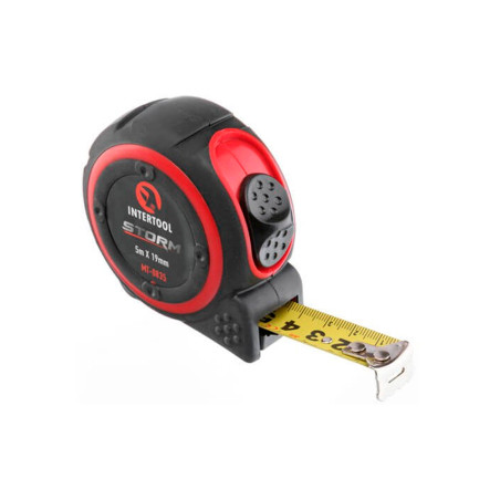 Рулетка Intertool 5 м x 16 мм Storm (MT-0835)