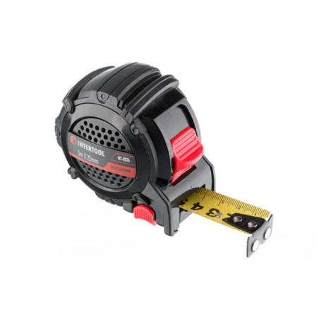 Рулетка Intertool 5 м x 25 мм Storm магнит (MT-0826)