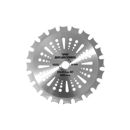 Диск для триммера Mastertool 255 мм x 40 Т Spike (19-2003)