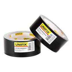 Лента армированная Unifix 50 мм x 25 м черная (ARM-5025B)