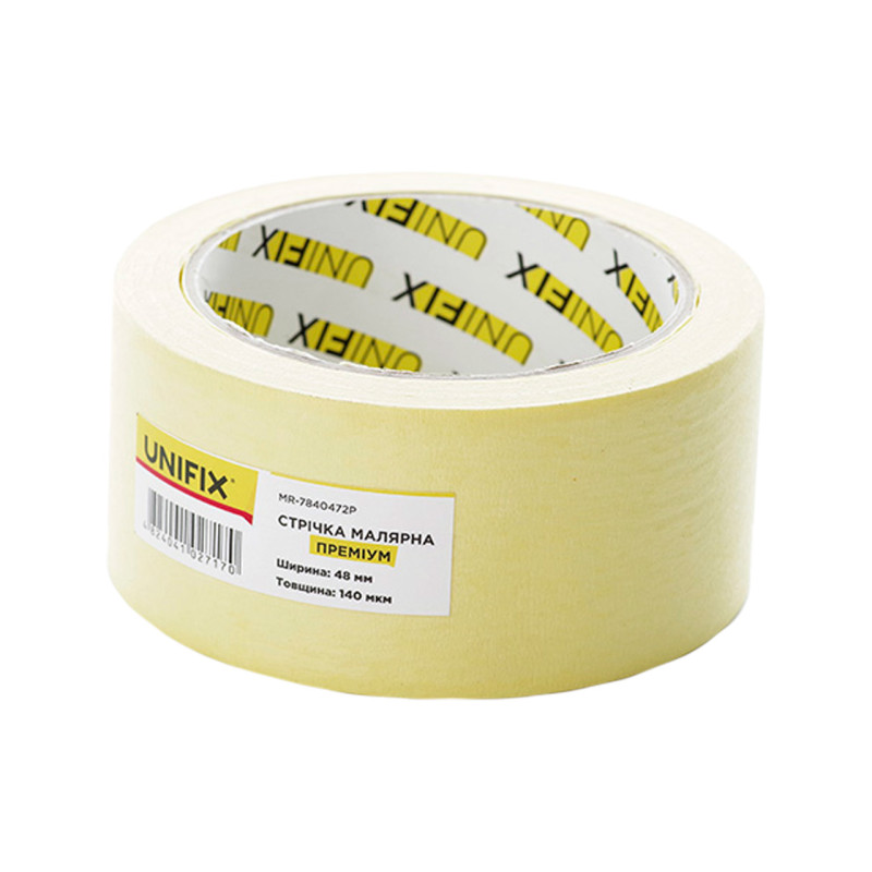 Лента малярная Unifix 48 мм x 40 м премиум (MR-7840472P)
