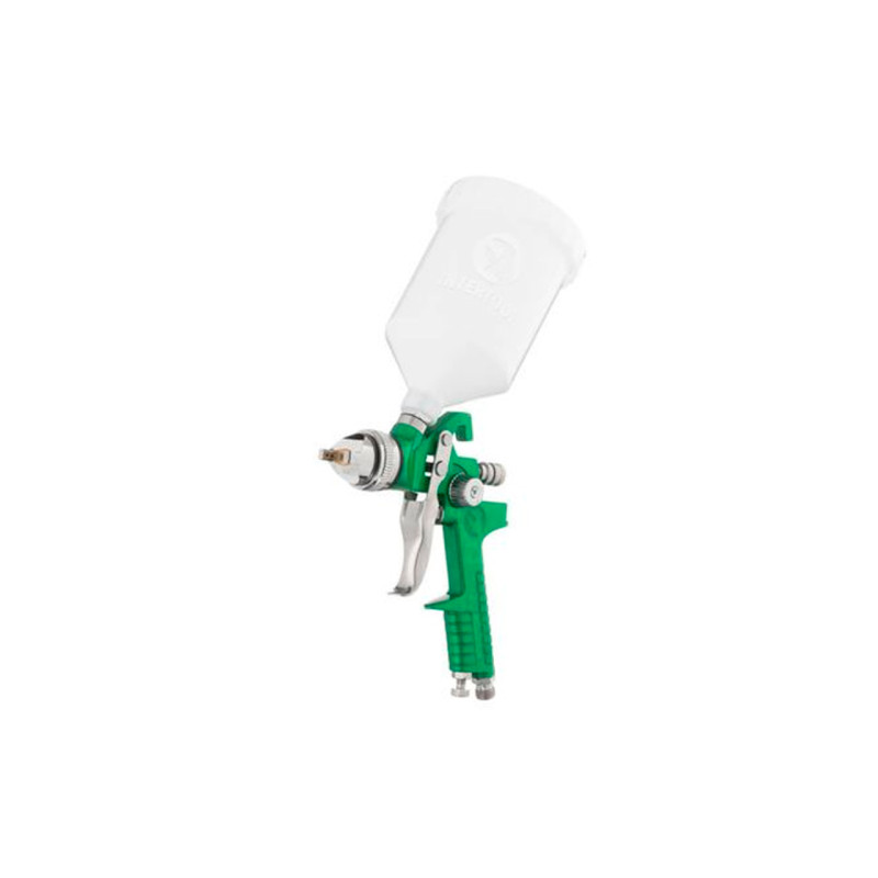 Краскопульт пневматический HVLP Intertool 125 мл x 2.0 мм верхний бак (PT-0125)