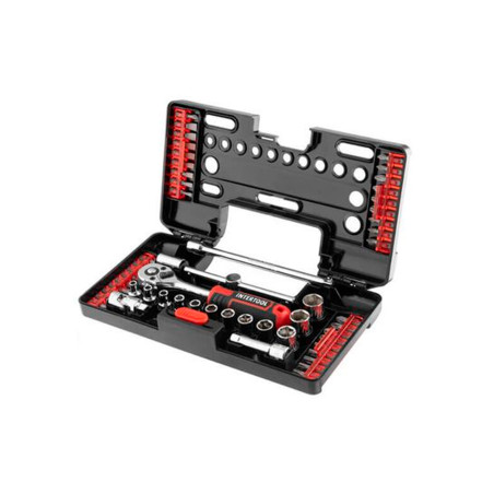 Набор инструмента Intertool 1/4" 57 ед. Storm (VT-3657)