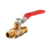 Кран шаровый воздушный Intertool 1/4"Н x 1/4"Н (PT-1882)