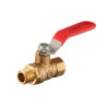 Кран шаровый воздушный Intertool 1/4"В x 1/4"Н (PT-1883)