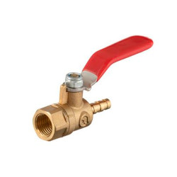 Кран шаровый воздушный Intertool 1/4"В x 6 мм (PT-1885)